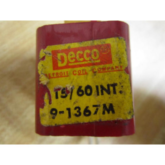 Decco 9-1367M Tested Solenoid Coil 91367M - Used