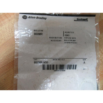 Allen Bradley 800MR-N50 Adapter Ring 800MRN50 (Pack of 2)