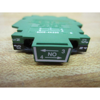 Allen Bradley 800E-4X220 Contact Block 800E4X220 Series B - New No Box