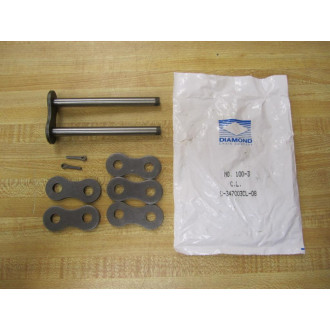 Diamond Chain C-347003CL-08 Connecting Link C347003CL08 100-3