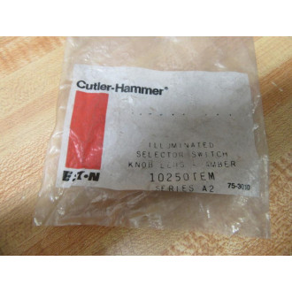 Cutler Hammer 10250TEM Eaton Illum. Selector Switch Knob Lens