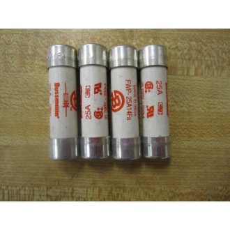 Bussmann FWP-25A14FA Fuse FWP25A14FA (Pack of 4)