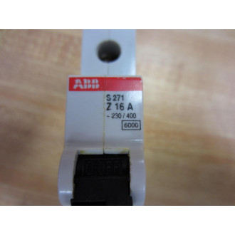 ABB S271-Z16 Circuit Breaker S271Z 16A - New No Box