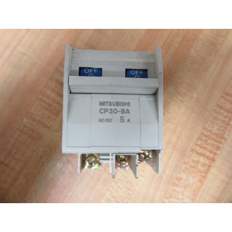 Mitsubishi CP30-BA CP30BA Circuit Protector 2 Poles DC24V 5A - New No Box