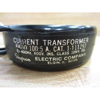 Simpson 1-111297 1111297 Current Transformer - New No Box