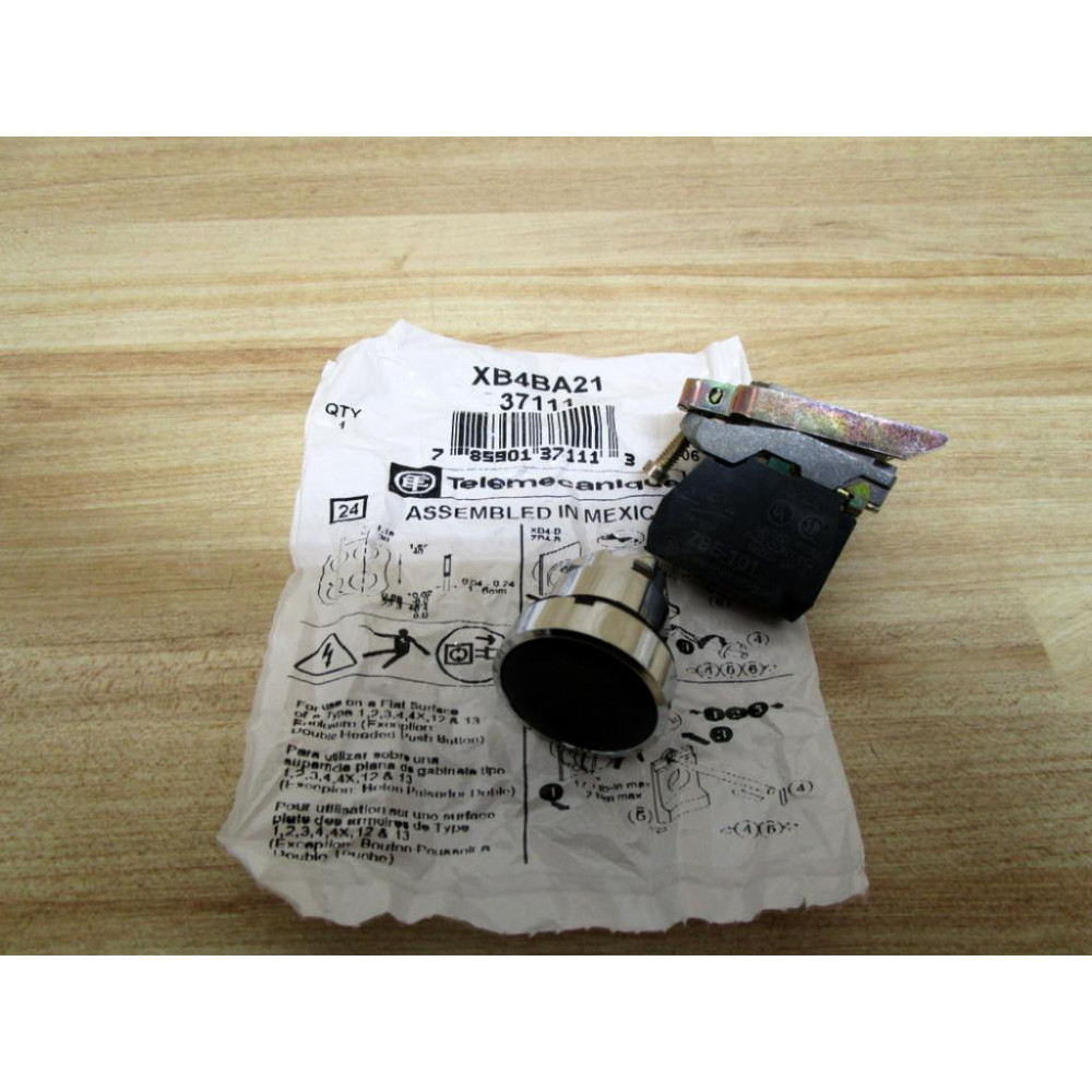 Telemecanique XB4-BA21 Push Button Operator XB4BA21 37111