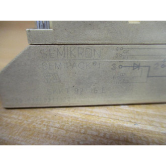 Semikron SKKT 9216 E Thyristor Module SKKT9216E - Used