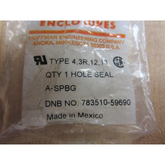 Hoffman A-SPBG ASPBG Hole Seal 783510-59690 (Pack of 3)