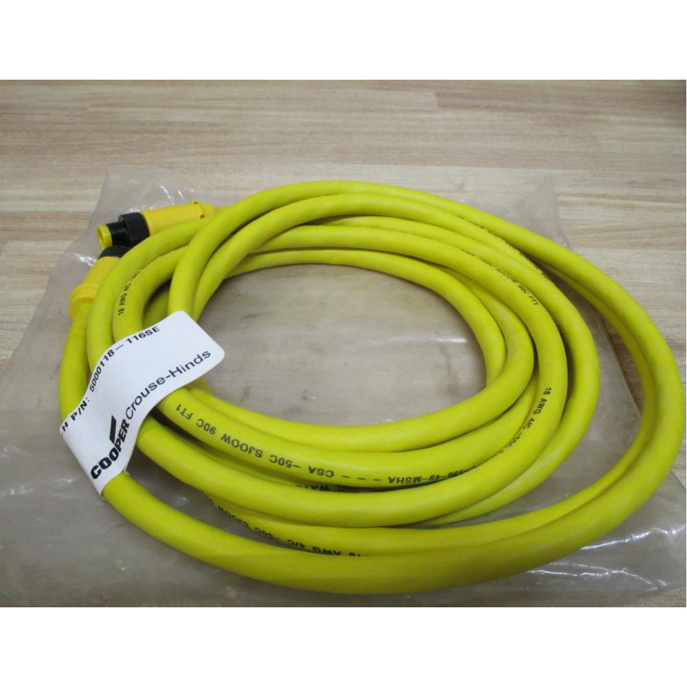 Crouse & Hinds C-5000118-116SE Cordset C5000118116SE