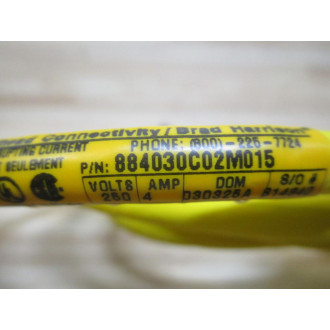 Brad Harrison 884030C02M015 Micro-Change Cordset