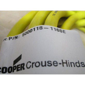 Crouse & Hinds C-5000118-116SE Cordset C5000118116SE