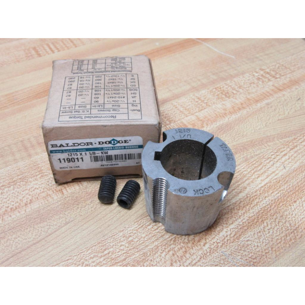 Dodge 119011 Taper-Lock Bushing 1215 X 1 18-KW