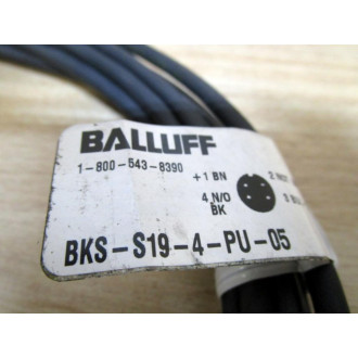 Balluff BKS-S19-4-PU-05 Cable Assembly BKSS194PU05 - New No Box