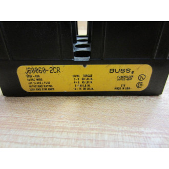 Bussmann J60060-2CR Fuseholder 600V 60A J600602CR - New No Box