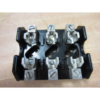Bussmann T60030-3CR T600303CR 1B0074 Fuse Block 30 Amp 3 Pole - Used