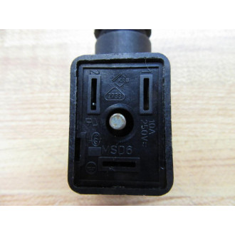 Festo MSD-6 Solenoid Connector MSD6 (Pack of 2) - Used