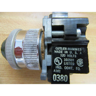 Cutler HammerEaton 10250T201NC8N Pilot Light - New No Box