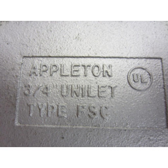 Appleton FSC-1-75 34" Cast Device Box FSC175 - New No Box