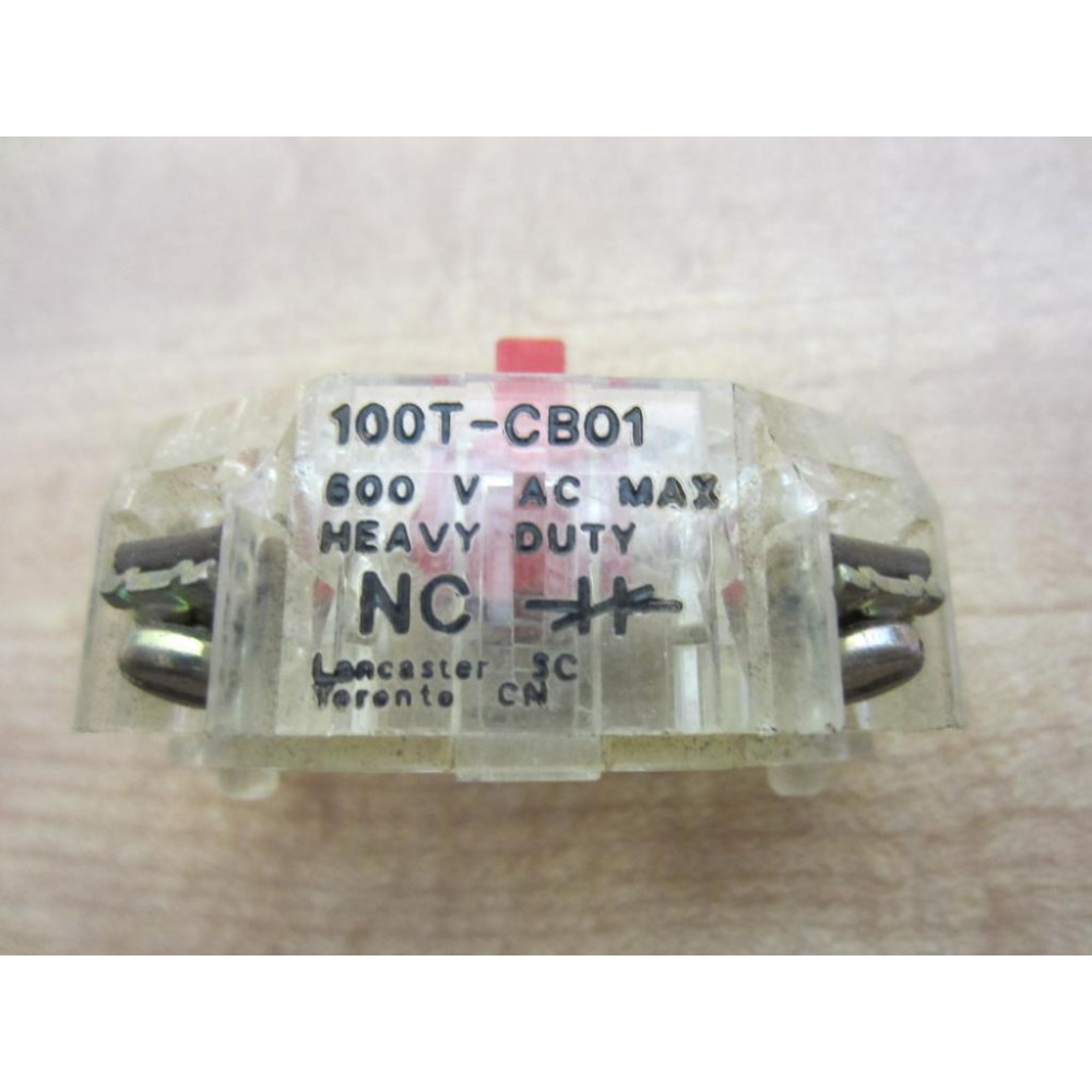 Joslyn Clark Sylvania 100T-CB01 Block 100TCB01 Danaher - New No Box