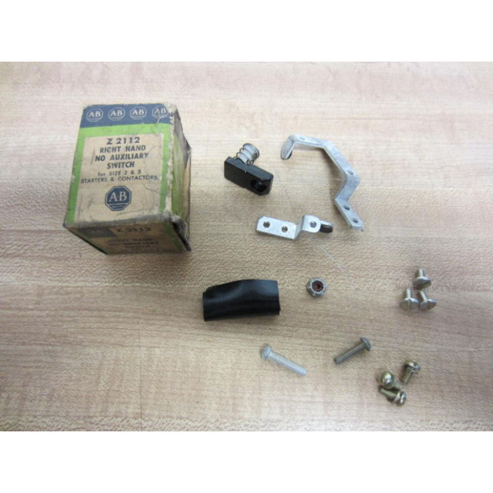 Allen Bradley Z-2112 Right N0 Auxiliary Switch Z2112 (Pack of 2)