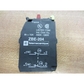 Schneider Telemecanique ZBE-204 Contact Block 35572 - New No Box