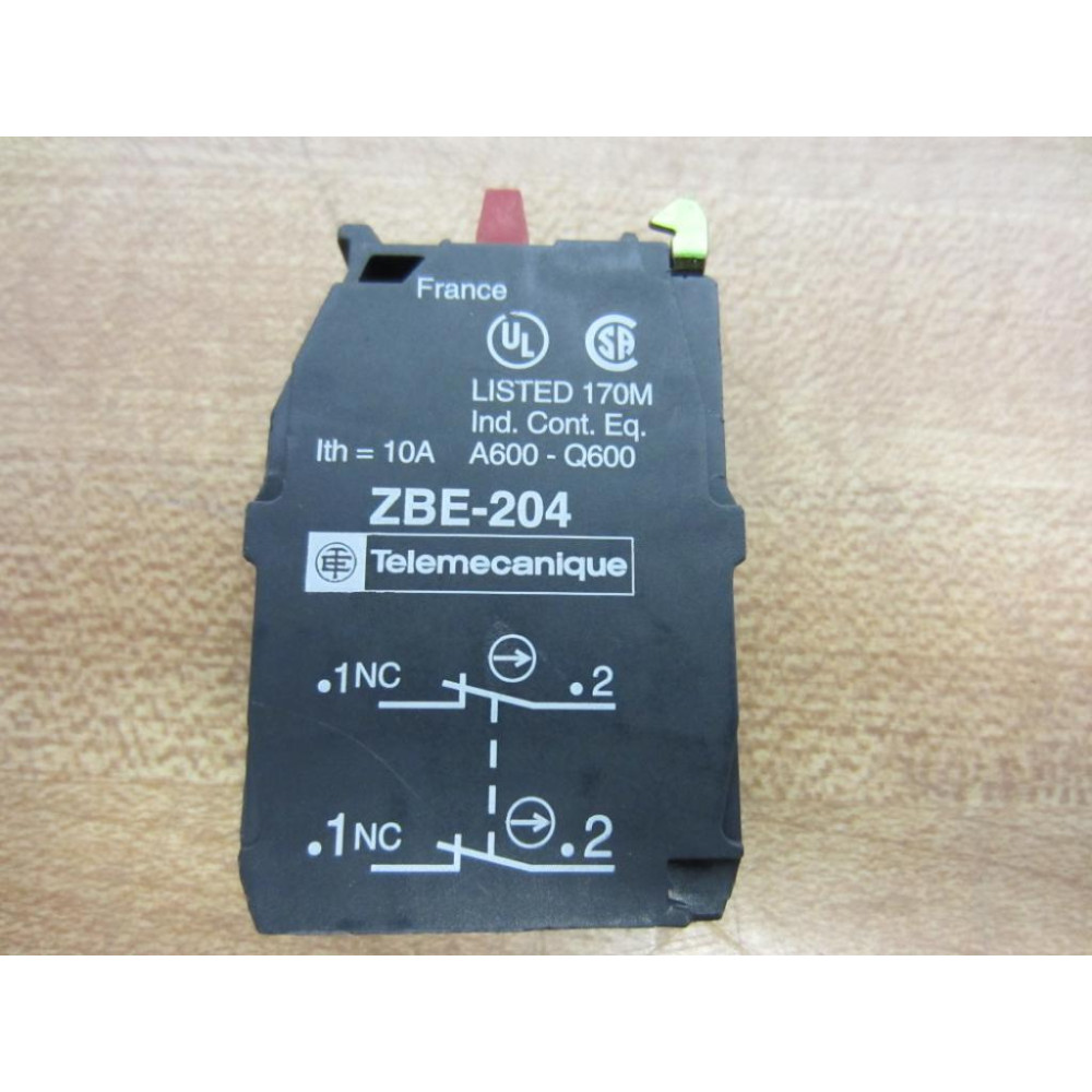 Schneider Telemecanique ZBE-204 Contact Block 35572 - New No Box