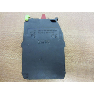 Schneider Telemecanique ZBE-204 Contact Block 35572 - New No Box