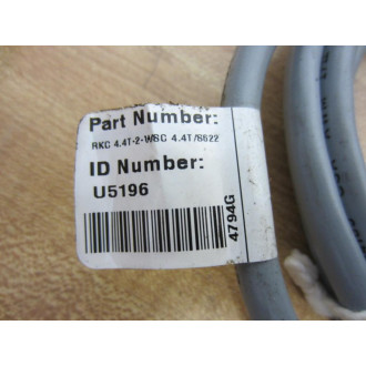 Turck RKC 4.4T-2-WSC 4.4TS622 Cable U5196 - New No Box