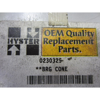 Timken 39590 Hyster 0230325 Cone Bearing Hy-39590
