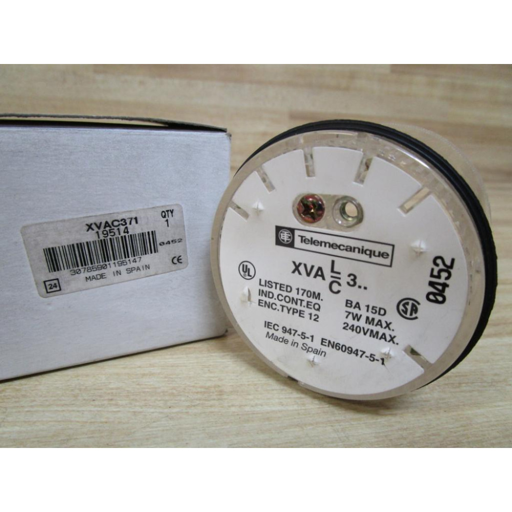 Telemecanique XVA-C371 Stack Light Lens XVA-LC3