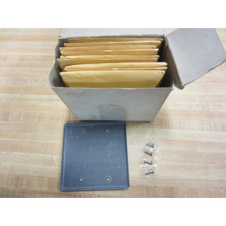 Mulberry 10-2B 102B 2-Gang Blank FS Cover 11611 (Pack of 10)