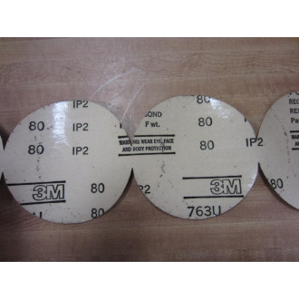 3M 763U 80 5" Sand Paper Disk 80943 (Pack of 43) - New No Box