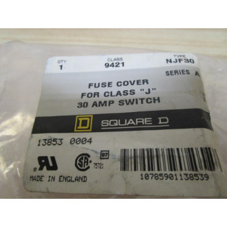 Square D 9421 NJF30 Fuse Cover Series A
