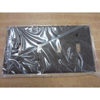 Mulberry 98074 Bell 10-4-BC Brown Four Gang Switch Plate (Pack of 5)