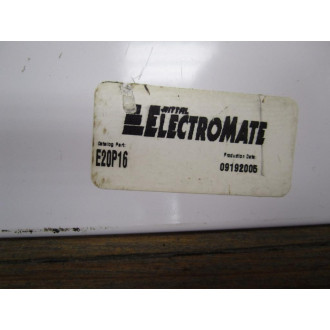 Electromate E20P16 Panel - New No Box