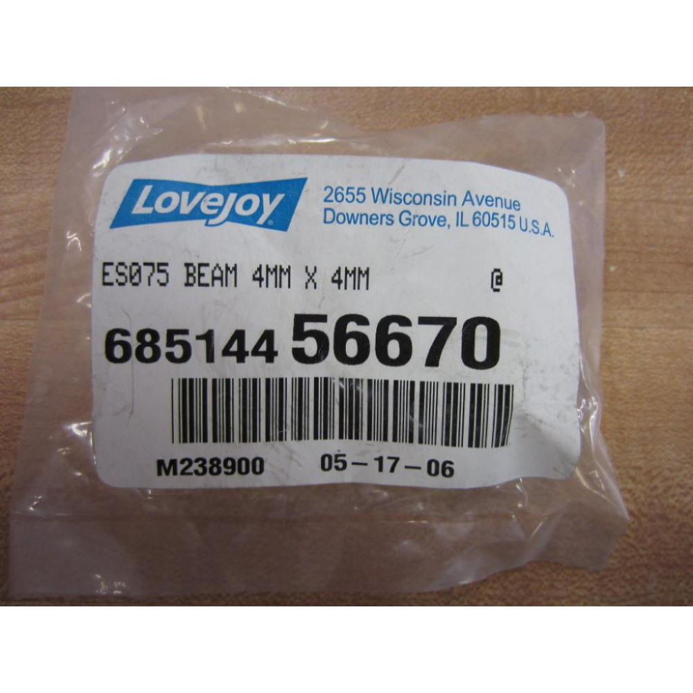Lovejoy 68514456670 ES075 Beam 4mm X 4mm