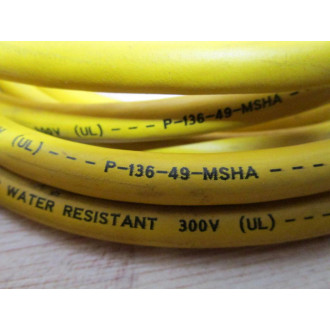 Crouse & Hinds P-136-49-MSHA Cable P13649MSHA - Used