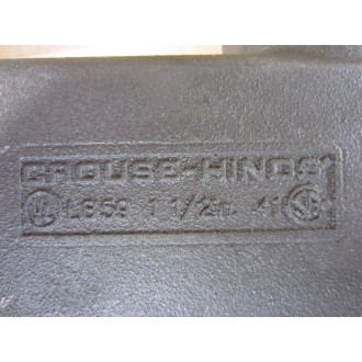 Crouse & Hinds LB59 Conduit Body Type LB Size 1 12" - New No Box