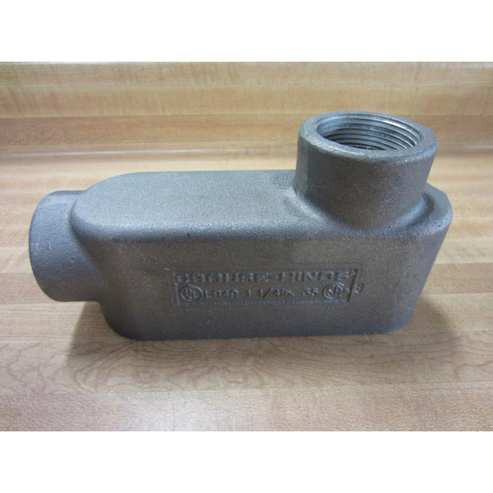 Crouse & Hinds LB49 Conduit Body Type LB Size 1 14" (Pack of 3) - New No Box