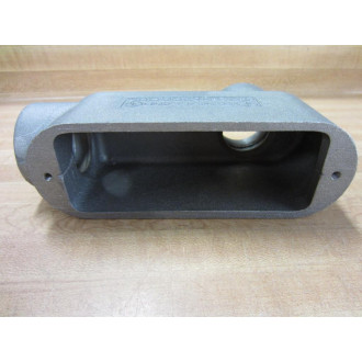 Crouse & Hinds LB49 Conduit Body Type LB Size 1 14" (Pack of 3) - New No Box