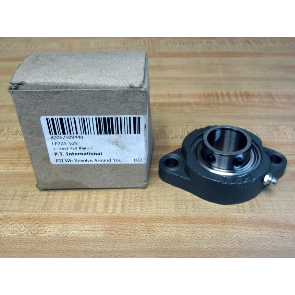 P.T. International LF205-16S Flange Block Bearing LF20516S