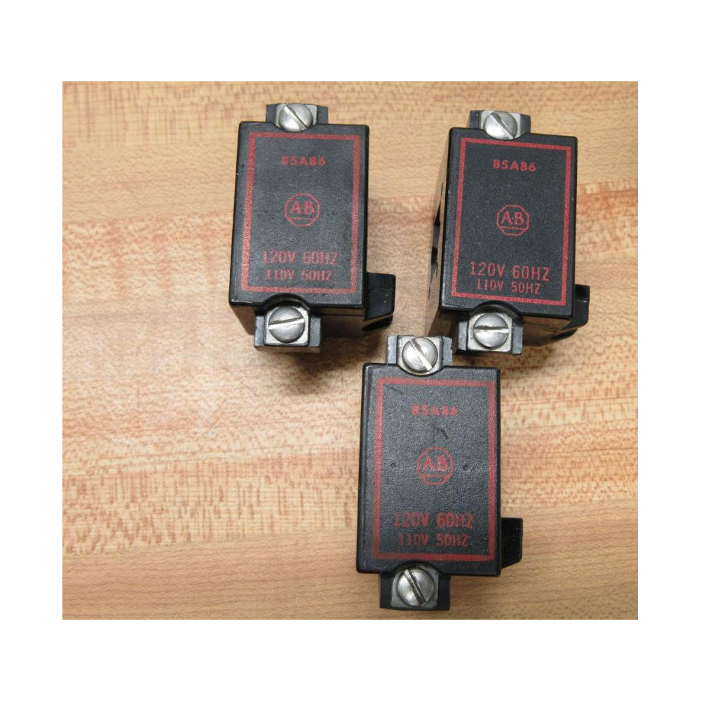 Allen Bradley 85A86 Coil Tested (Pack of 3) - New No Box