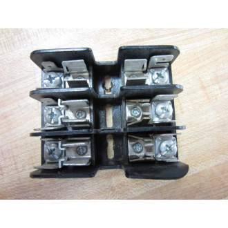 Gould 3032-SE Fuse Block 30A 600V 3 Pole - Used