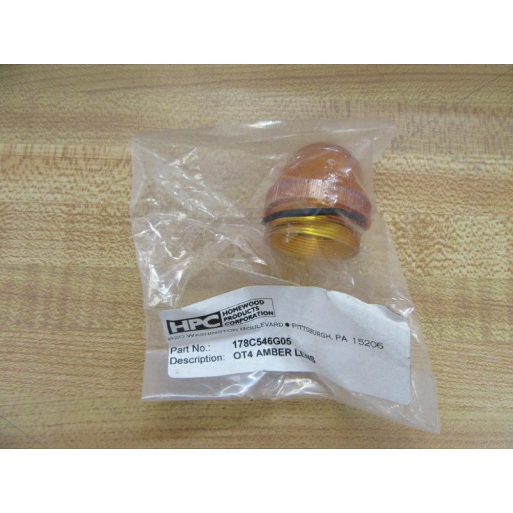 Westinghouse 0T4 Amber Lens OT4 178C546G05