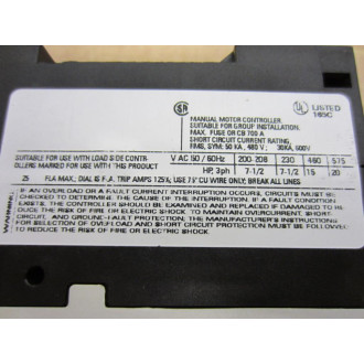 Siemens 3RV1021-4AA10 Starter 3RV10214AA10 - Used