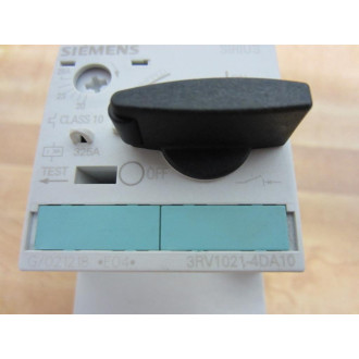 Siemens 3RV1021-4AA10 Starter 3RV10214AA10 - Used
