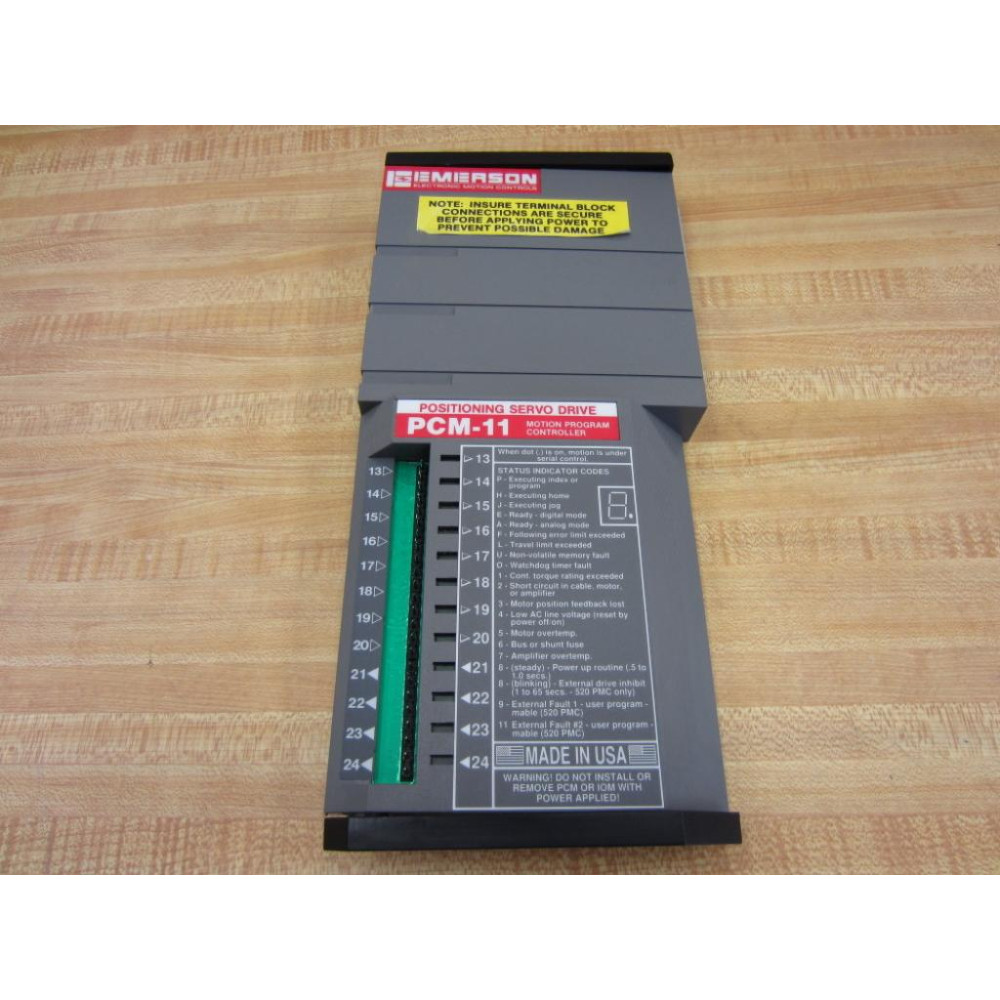 Emerson Electric 960158-01 Drive Module PCM-11 FW-401168-01 Rev: A9 - Used