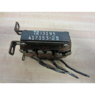 Reliance Electric 417153-2S Line Monitor Transformer TR13195 - Used