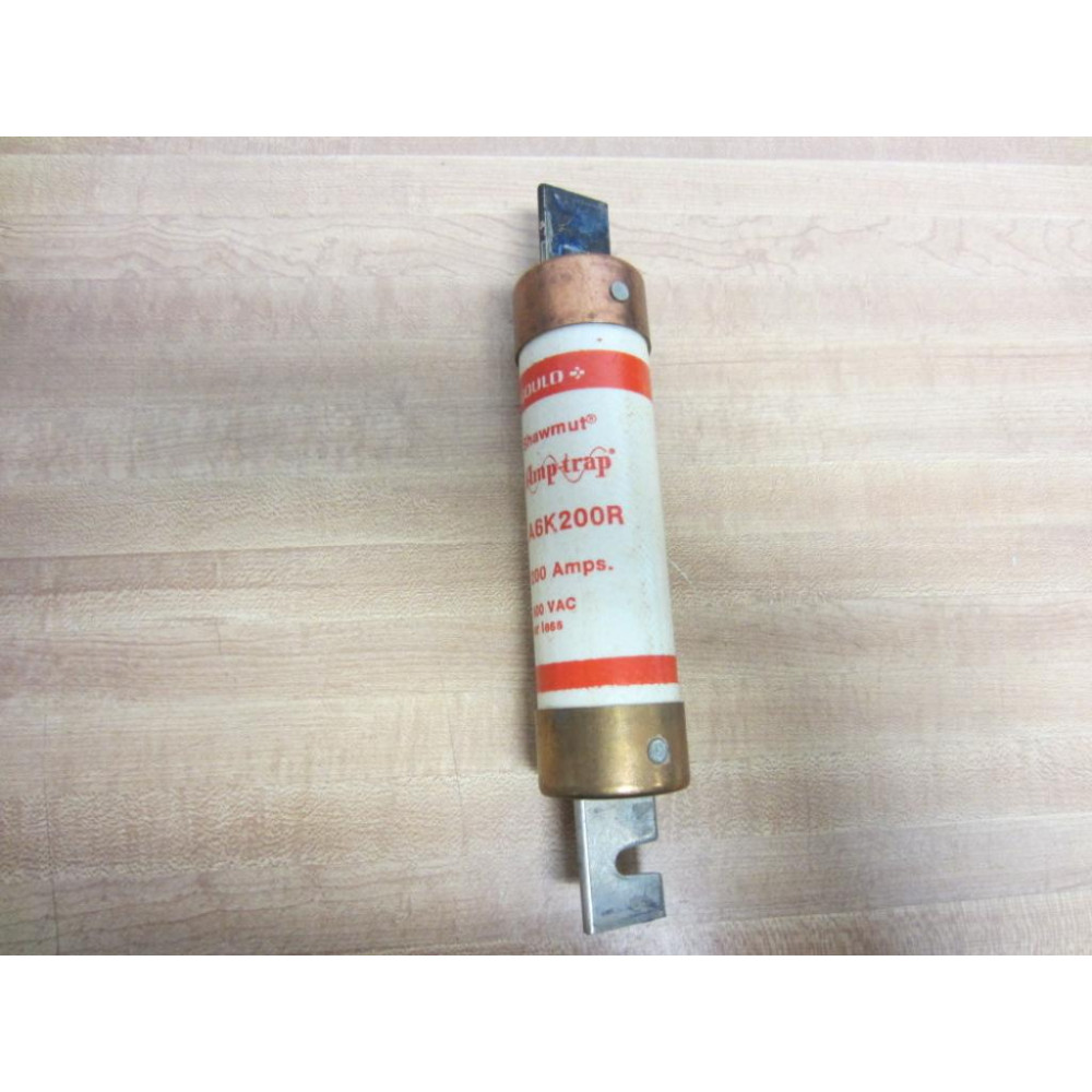 Gould A6K200R A6K-200-R Shawmut Fuse - Used