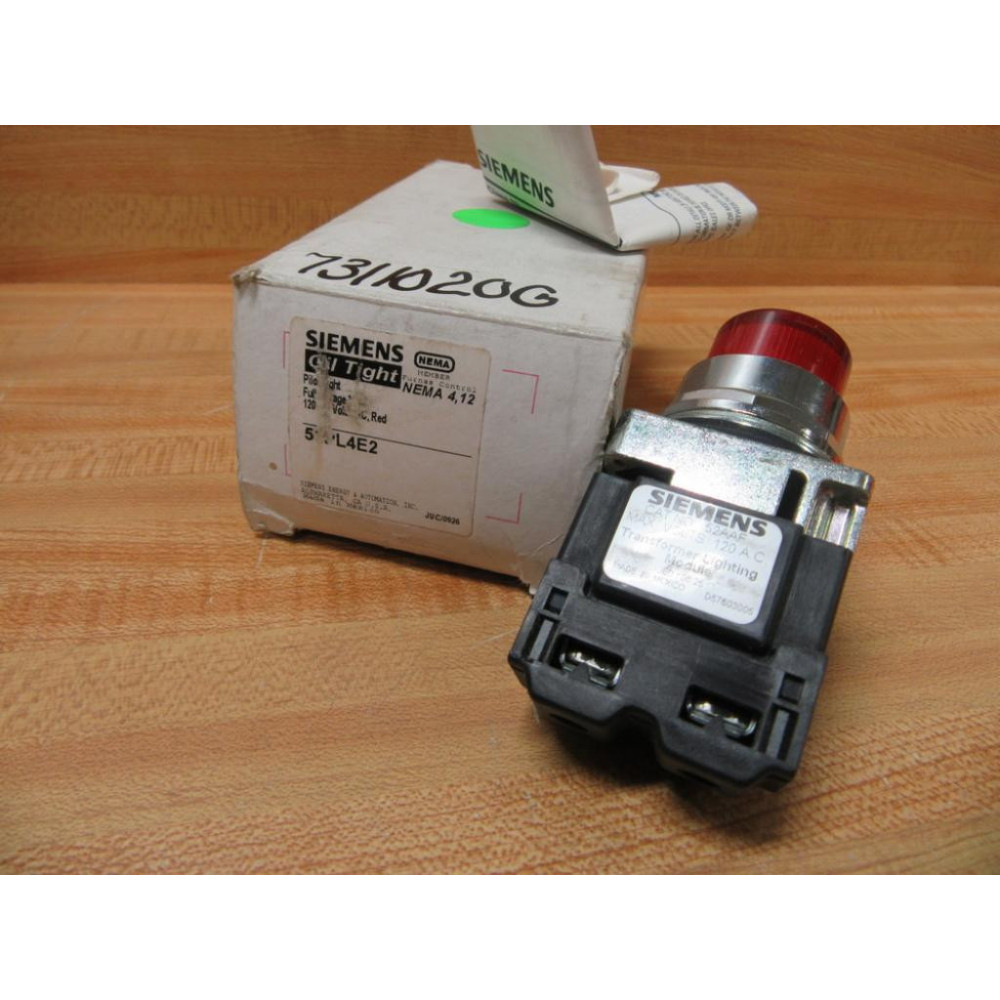 Siemens 52PL4E2 Pilot Light W52AAF